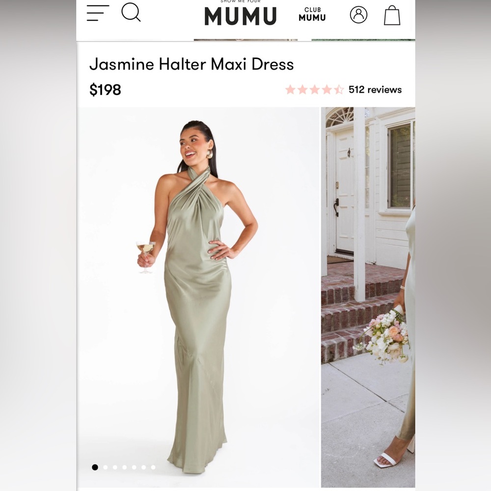 Show me your mumu Jasmine bridesmaids dress!